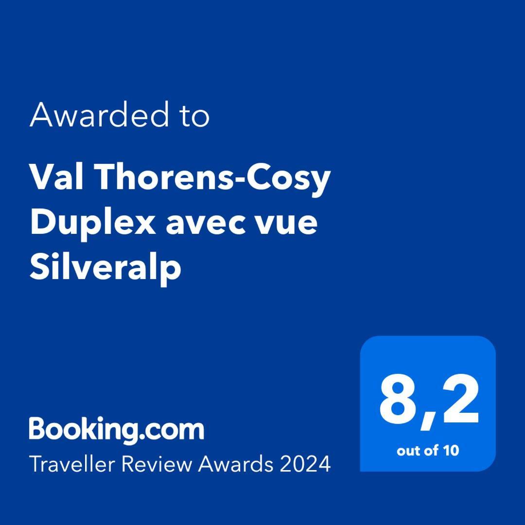 Val Thorens-Cosy Duplex Avec Vue Silveralp Exterior foto